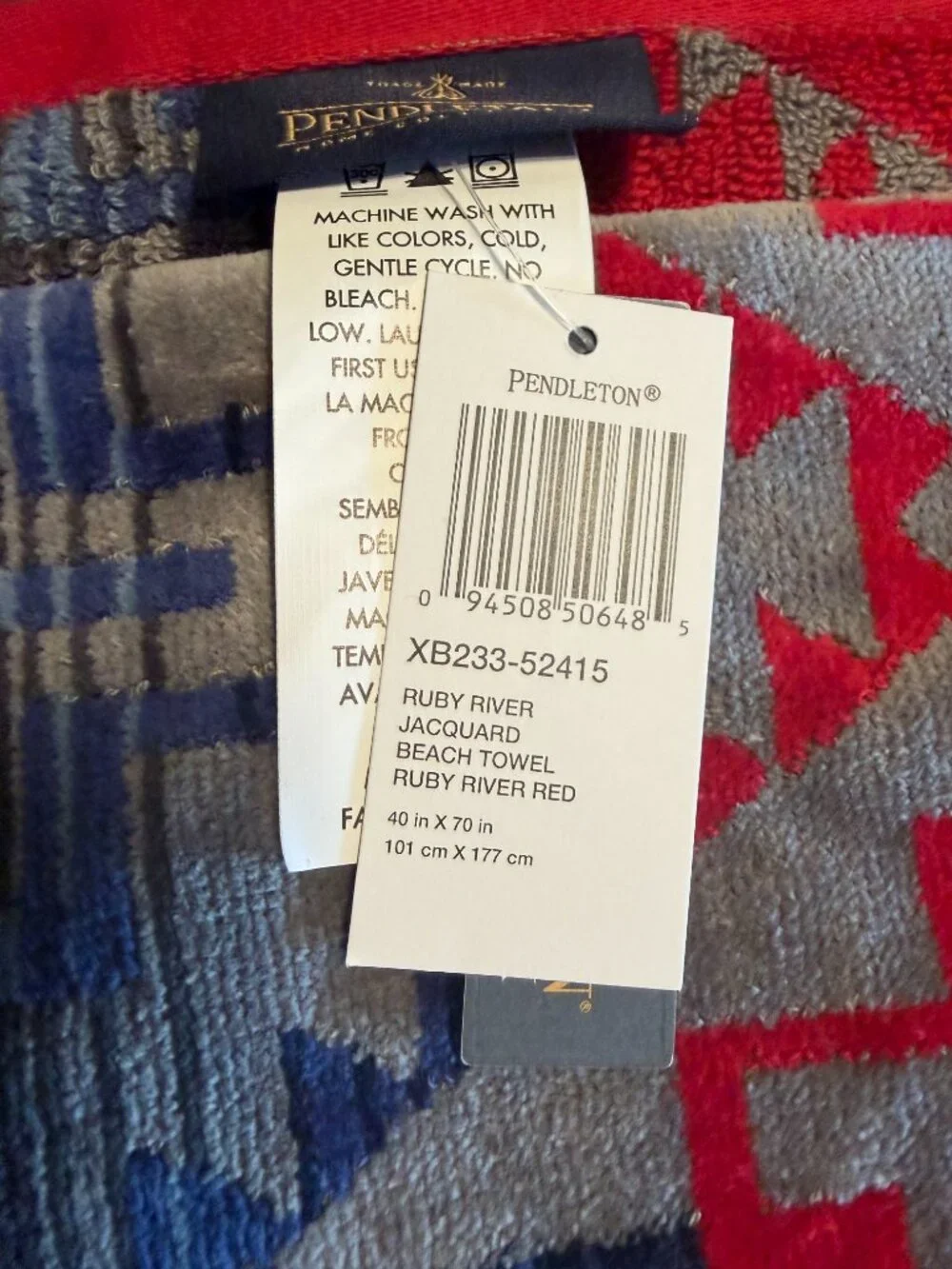 Pendleton absorbency rare softness